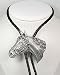Diamondcut Pewter Horsehead Bolo Tie