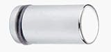 CRL Cylinder Style Chrome Finish Single-Sided Shower Door Knob
