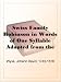 Books : Swiss Family Robinson in Words of One Syllable Adapted from the Original