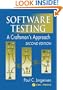 Software Testing: A Craftsman's Approach, Second Edition