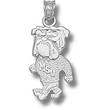 Mississippi State University Bulldog Pendant (Silver)