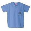 North Carolina Tar Heels NCAA Classic Scrub 1 Pocket Top (Sky)