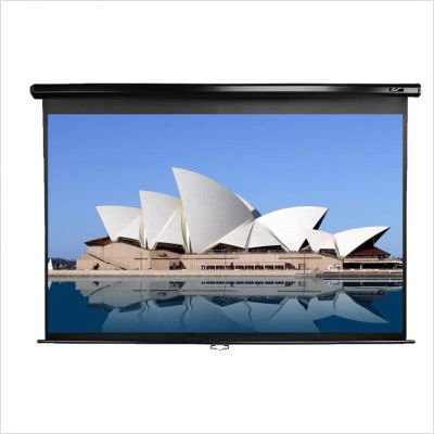 Best Price Manual Home Cinema Pull Down Projector Screen - 16:10 Format 109 Diagonal with US Cheap Price
