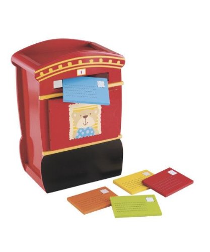 Imagen 1 de ELC Post Box de madera. Toy importado de Reino Unido.