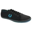 Fred Perry B114 Kingston Twill Tipped Mens Canvas Plimsoll
