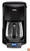 Krups FME2-14 12-Cup Coffeemaker with Glass Carafe, Black