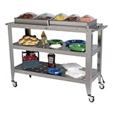 Broil King WBC-5SP Grand Size Buffet Carts with Clear Lids