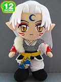 Inuyasha Sesshoumaru Japanese Anime Plush Doll 12