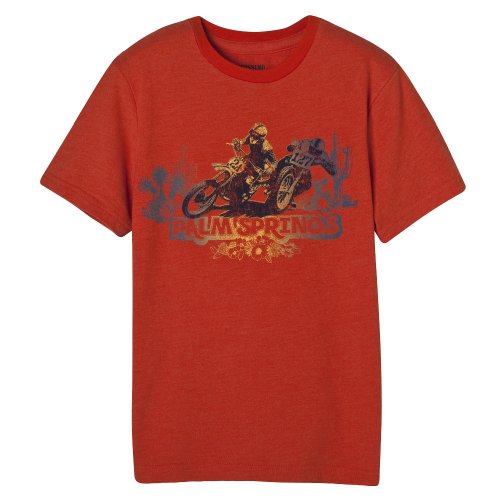 Mossimo Supply Co. Orange BB SS Screen Tee 