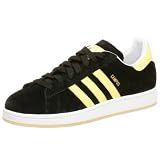 adidas Originals Mens Campus 2 Suede Shoe,Black/Int Lemon,8 M