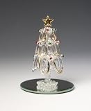 Christmas Decor: Blown Glass Christmas Tree, 4 Inches High