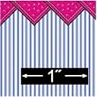 1:24 Scale Bandana Dollhouse Wallpaper