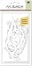 Art Blanche Chipboard Embellishments - 72PK/Script Uppercase Alphabet