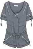 Adidas by Stella McCartney (ステラマッカートニー) スタジオ ジップ プレイスーツ グレー サイズM 平行輸入品の画像