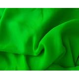 "Electric Green" Belly Dance Silk Veil for Belly Dancers