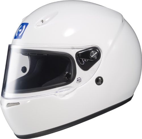 HJC Helmets 2WL10 AR-10 II White Large SA2010 Approved Auto Racing Helmet