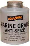 Jet-Lube Marine Grade Anti-Seize, 1/2 lbs Brush Top Can