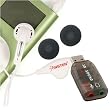 USB Sound Card w/ Stereo Headset, White