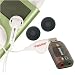USB Sound Card w/ Stereo Headset, White