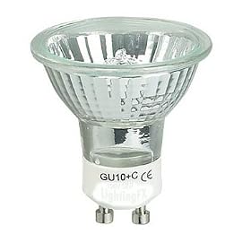 Ex-Pro 2 x - GU10C, GU10-C Daylight replacement bulbs [2 PACK] for Mini Daylight Kits. (Ex-Pro & other brands using GU10 fitting). 220v True Daylight light.