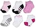 Luvable Friends 6 Pack No-Show Striped Socks