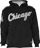 Chicago White Sox Full Zip Sherpa Lined Hooded Sweatshirt