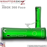 Colorburst Green Skin by WraptorSkinz TM fits Original XBOX 360 Factory Faceplates