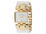 Michael Kors Mk4053 Ladies White Dial & White Leather Strap Watch