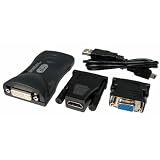 Cables Unlimited USB 2.0 Multi-Display to DVI, VGA & HDMI Video Adapter up to 1680 x 1050 and supports up to 6 Displays