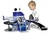 Produkt-Bild: Dickie 203603859 - Police Station, Polizei-Station, batteriebetrieben mit Funktionen, 80x35x35cm, blau/schwarz/grau