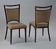 Malibu "Satin Medium Bronze" Dining Chair By Powell Furniture (2pc per carton)