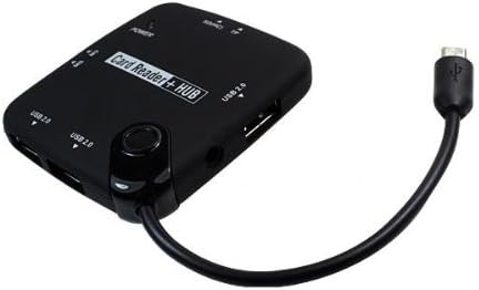Wtitech Micro USB OTG USB Hub Multi-function Card Reader for Samsung Galaxy i9300 / i9500 / Note2