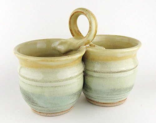 Stoneware Condiment Dish / Relish Dish