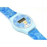 WB\11290 - Disney - WAT-120-01-BL -Kinder Mädchen Digital Uhr in Blau
