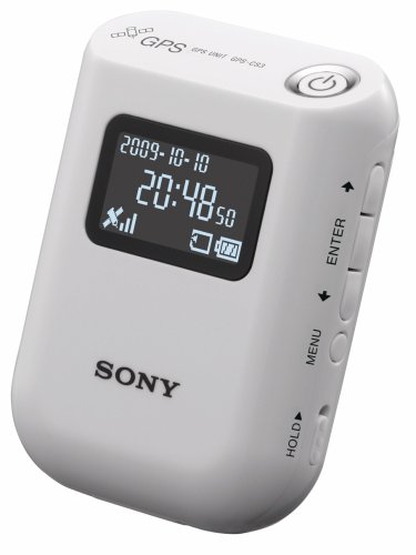 Sony GPS CS3KA Photo-GPS (mobiles Geo-Tagging, 15h Laufzeit)