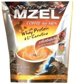 Mzel Instant Coffee for Men with Whey Protein (140 G / 10 Packs)