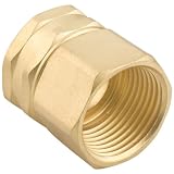 Gilmour 3 4 Inch Brass Double Female Swivel Hose Connector  7FP
