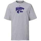 Nike Kansas State Wildcats Ash Classic Logo T-shirt