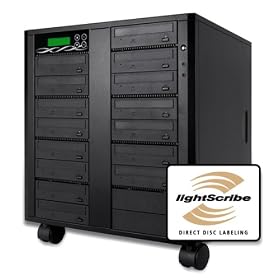SPARTAN 14 Target SATA Light-Scribe Tower DVD Duplicator D14-SSP-L