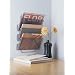 Mesh Wall Mounted Magazine Rack with 3 Pockets
