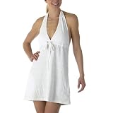 Xhilaration Halter Dress Coverup - White
