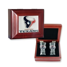 NFL Texans Flared Team Shooters Collector Box