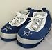 Dallas Cowboys NFL Wrapped Logo Plush Sneaker Slippers - L