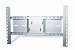 Techlink TWM2 - Wall Bracket For LCD & Plasma TV Up To 63" or 60kg - Super Slim Profile 40mm Screen To Wall - Silver