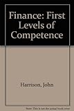 Finance : first levels of competence