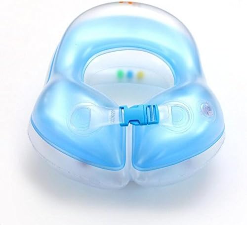 PVC Material Dual Airbags Oxter Swim Ring for Babies 5 Months to 36 Months - Blue
