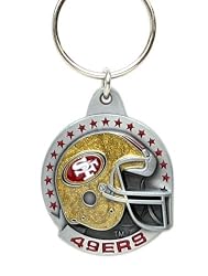 NFL Team Helmet Key Ring - San Francisco 49ers