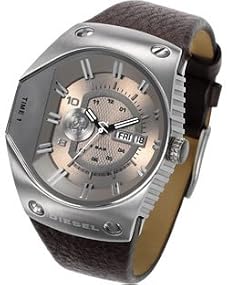 Diesel #DZ9046 Men's Black Label Dual Time Zone Men's Day/Date Watch