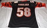 Rey Maualuga Signed Cincinnati Bengals Jersey, USC Trojans