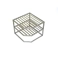 Seville Classics SHE14049 2-Tier Corner Shelf Organizer
